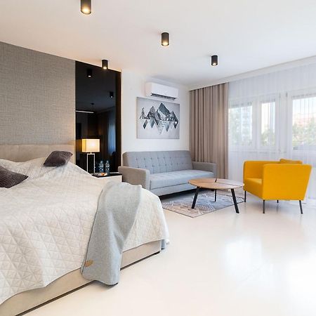 Studio Silesian Vip City Centrum Free Parking Zabrze Bagian luar foto